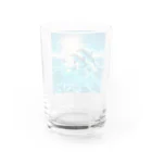 終わらない夢🌈の美しい海とイルカ🐬✨ Water Glass :back