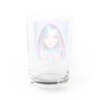 Rhonaの○○のろなの Water Glass :back