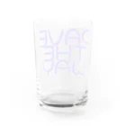 カワイヌンの道を切り開け Water Glass :back