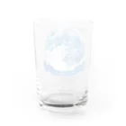 月蝕雑貨のブルームーン Water Glass :back