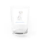 29chanのkoikerhondier犬 Water Glass :back