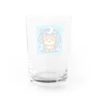 チャト猫の幸せになりたいチャト猫グッズ Water Glass :back