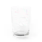納豆ごはんの電流 Water Glass :back