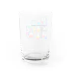 パキュラSHOPのカラフルなサイエンス Water Glass :back