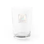 動物の花園　猫メロンのわんわんブ〜 Water Glass :back