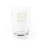 Happy Human の明るい未来 Water Glass :back