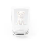 madejinのチャウ・チャウ Water Glass :back