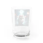 かんぱい工房のホラーポメラニアン Water Glass :back