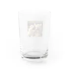 動物のおもしろ可愛いグッズのイッヌ Water Glass :back