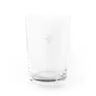 わっしょい通販のHappy cat (meme) Water Glass :back