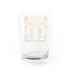 s-daisukiのde:coffee Water Glass :back