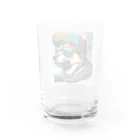 キャップ犬専門店のキャップ犬15 Water Glass :back