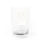 やさしい世界の雪うさ苺大福 Water Glass :back