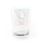 レトロゲームイラストのドット絵キャラクター Water Glass :back