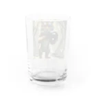 Karokaronすとあのタイガーカメラマン Water Glass :back