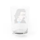 B-catのだじゃれ偉人シリーズ「ゴーギャン」 Water Glass :back