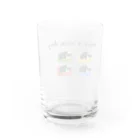 buuchapのボストンテリアHave a nice day. Water Glass :back