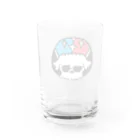 loco moco maruのバイクヘルメットわんこ Water Glass :back