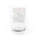 fumi_sportsの絵画人、ゴリラ Water Glass :back