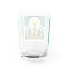 nkcamelliaの幸運と繁栄 Water Glass :back