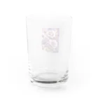 AQUAMETAVERSEのバラードのような薔薇の花　BLUE PLUM  691 グラス反対面