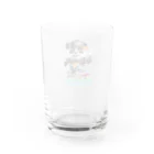 kazu_gのスケボーのない人生なんて!(パンダ)濃色用 Water Glass :back