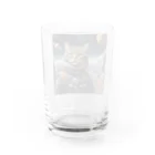 roogerの宇宙猫1 Water Glass :back