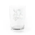 e-lily32のBEARと戦士　B Water Glass :back