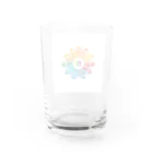 juten8の組合ロゴマーク Water Glass :back