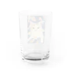 やさしい世界の夜空を泳ぐ金魚 Water Glass :back