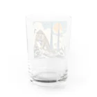momonekokoのワイルドな虎 Water Glass :back