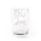 LONGSTONEの猫耳　美少女 Water Glass :back