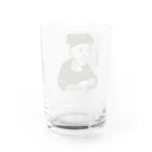 B-catのだじゃれ偉人シリーズ「松尾芭蕉」 Water Glass :back