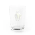 AI妖怪大図鑑のバナナ妖怪　ジュクシタン Water Glass :back