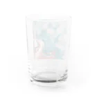 R-mayの鮮やかなマーブル Water Glass :back