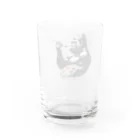 K'ramaの画家ゴリラ Water Glass :back