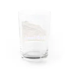 もふもふポメ　のタイのミズオオトカゲ Water Glass :back