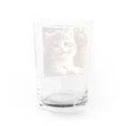 kangekiの遊ぶにゃんこNo.4 Water Glass :back