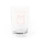 らうんじのコッチミンナネコ Water Glass :back