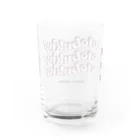 kotobukiyaのWAVIN' LOGO Water Glass :back