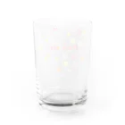 ainarukokoroのありがとう　感謝　Thank you プレゼント　かわいい　ハート Water Glass :back