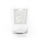 バッカスJPの兵士スカル Water Glass :back