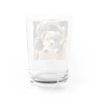 hanako_nono21のバッグに入った犬 Water Glass :back