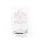 the blue seasonのノスタルジッククルーズ：1950年代のダイナーデート Water Glass :back