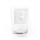 temtemの階段をおりる犬 Water Glass :back