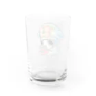 くじらーしあたーのミミイカちゃんのがま口 Water Glass :back