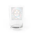 a.t.storeのアメリカンな犬 Water Glass :back