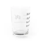 QUANTUM CODEのBASD_QC Water Glass :back