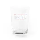 Join.のナンバープレート Water Glass :back