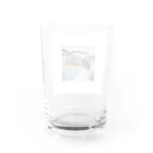 保護ねこねっこ倶楽部のスピードスターにゃんこ Water Glass :back